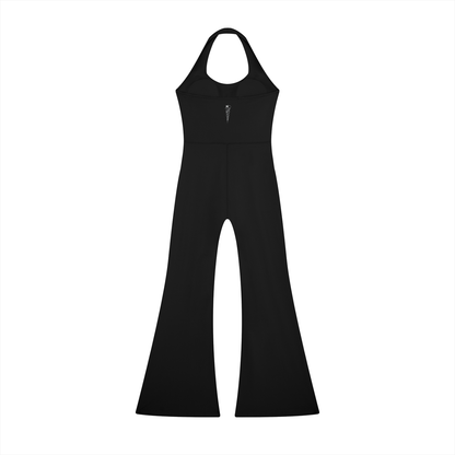 BG Women’s Halter Flared Jumpsuit