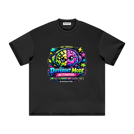 BG “Wired Different”(Adult) Heavyweight Tee