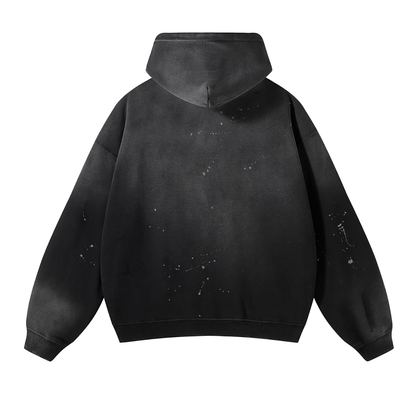 BG Frayed Vintage Hoodie - 360 GSM