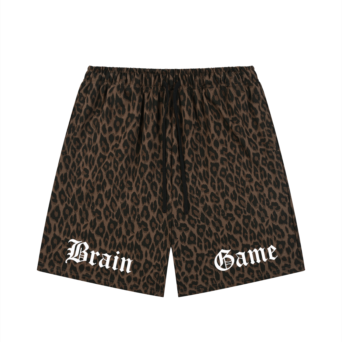 BG Unisex Leopard Shorts