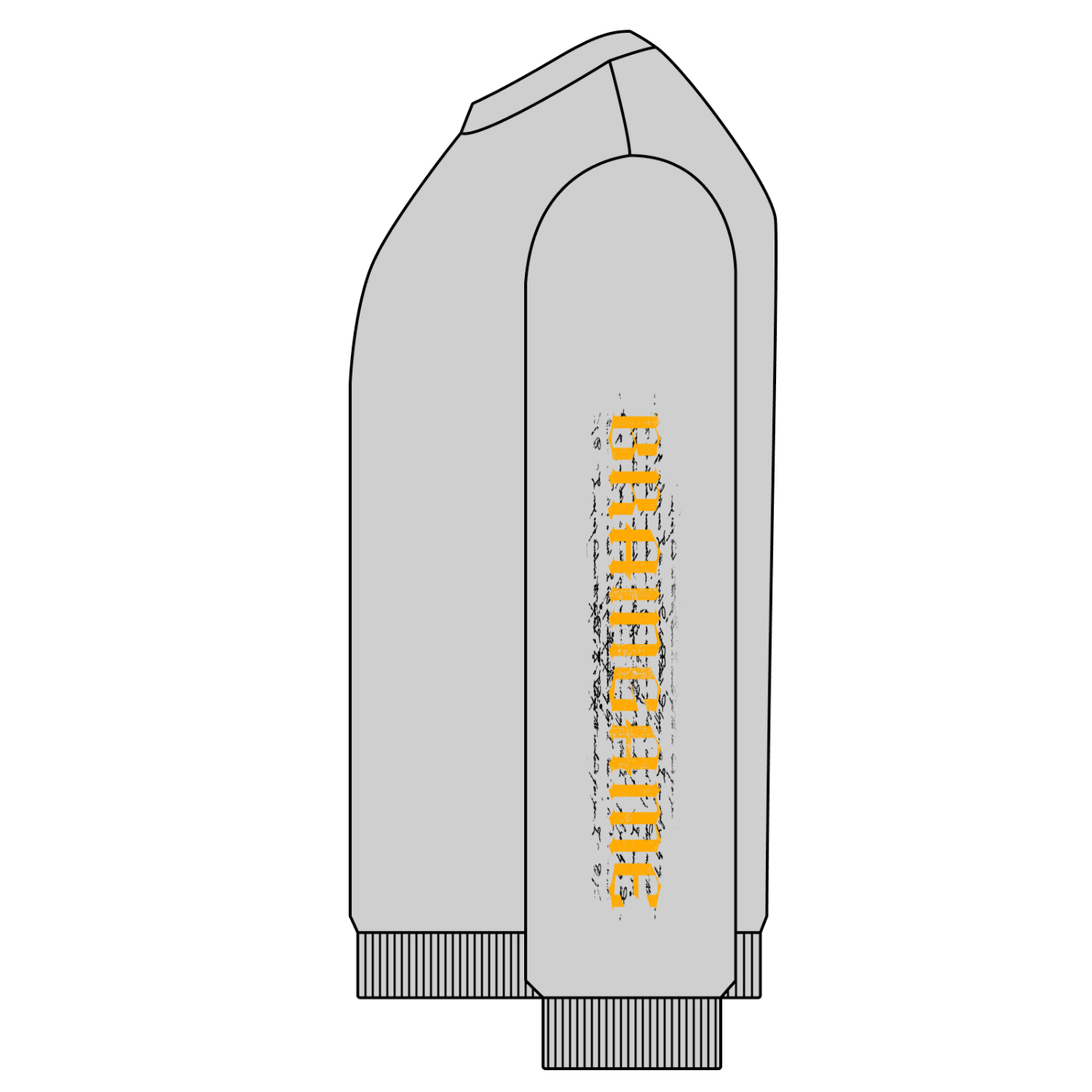 BG “Warrior” Oversized Sweatshirt