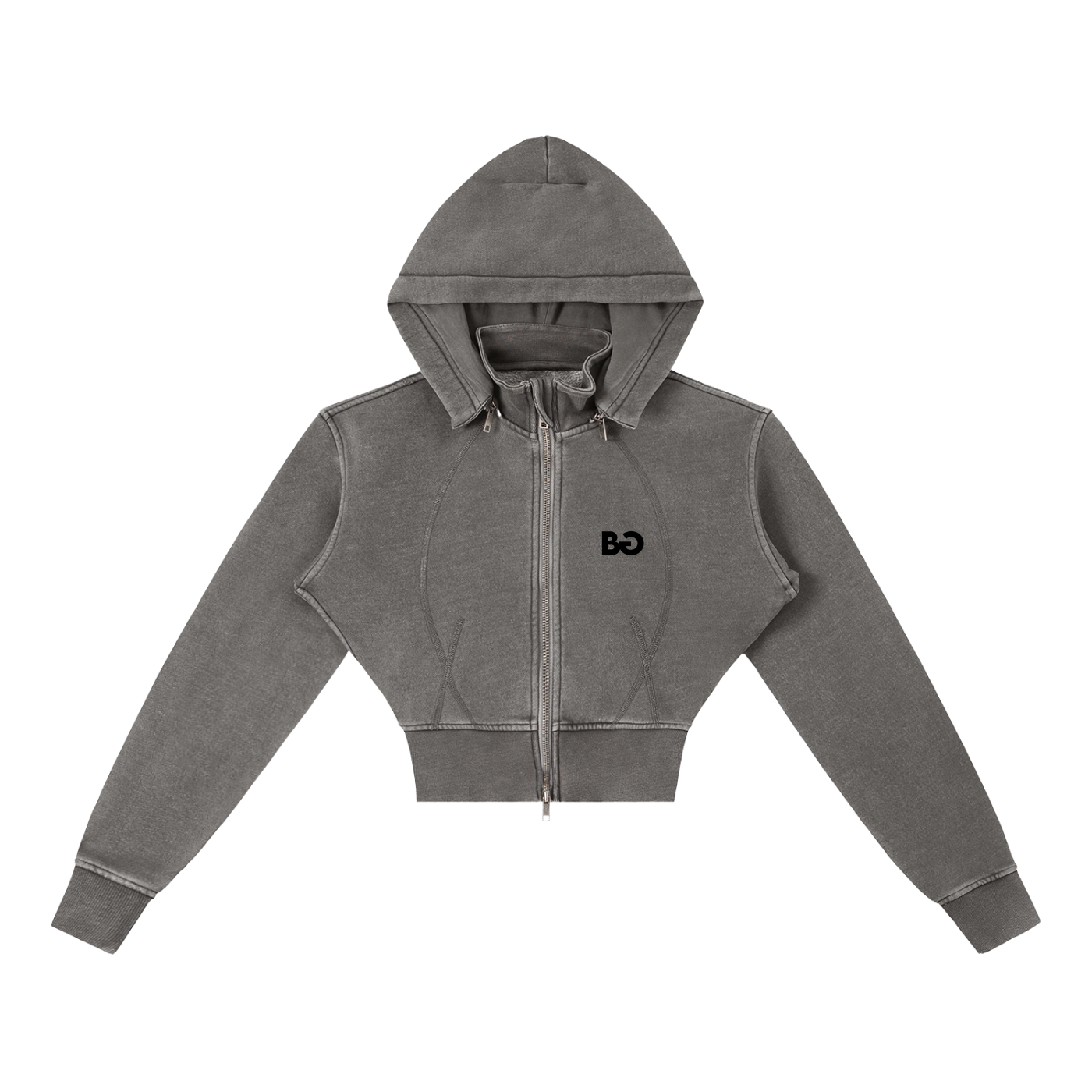 BG Women’s “Sexy Love” Vintage Cropped Hoodie