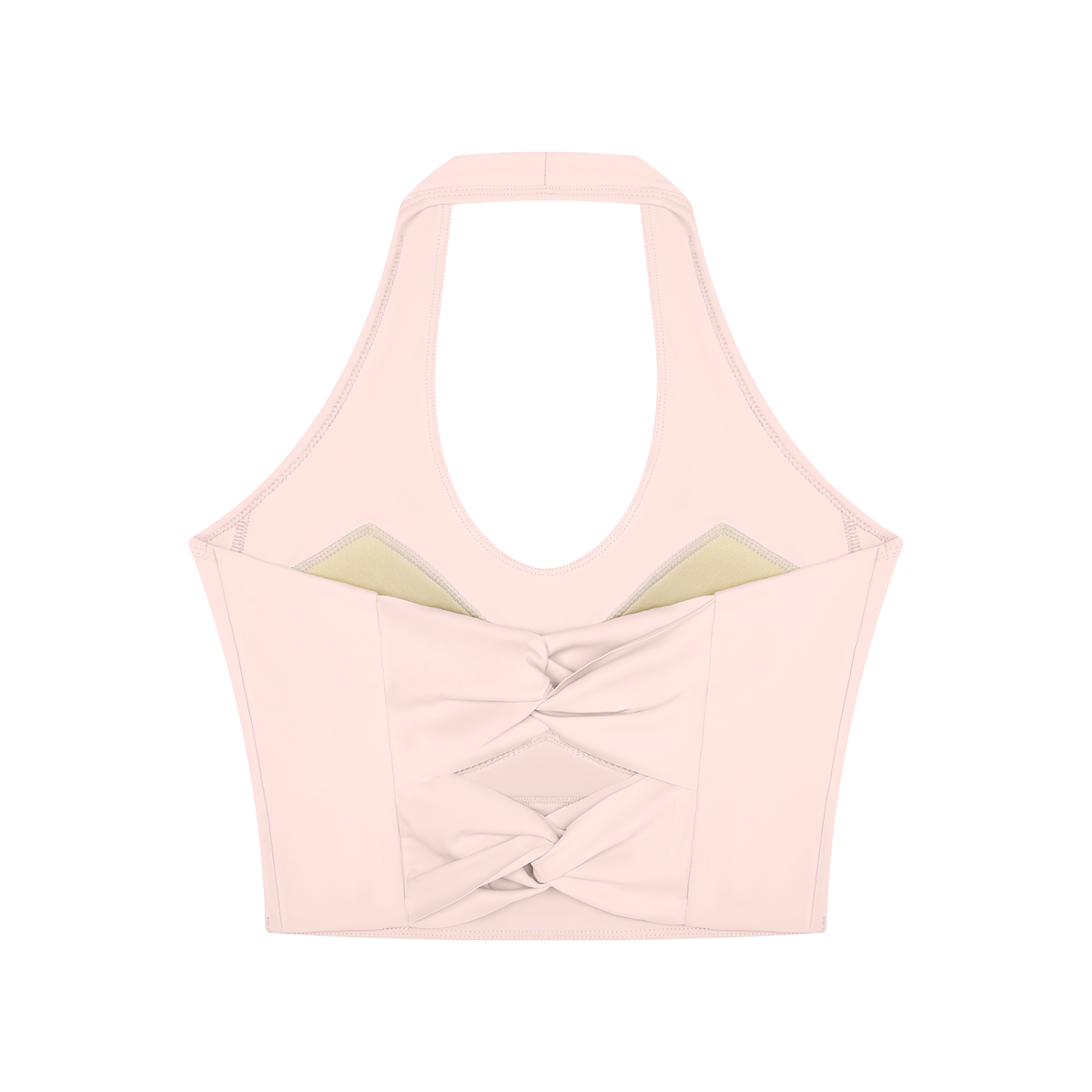 BG Women's “Back Loop” Halter Yoga Sports Bra