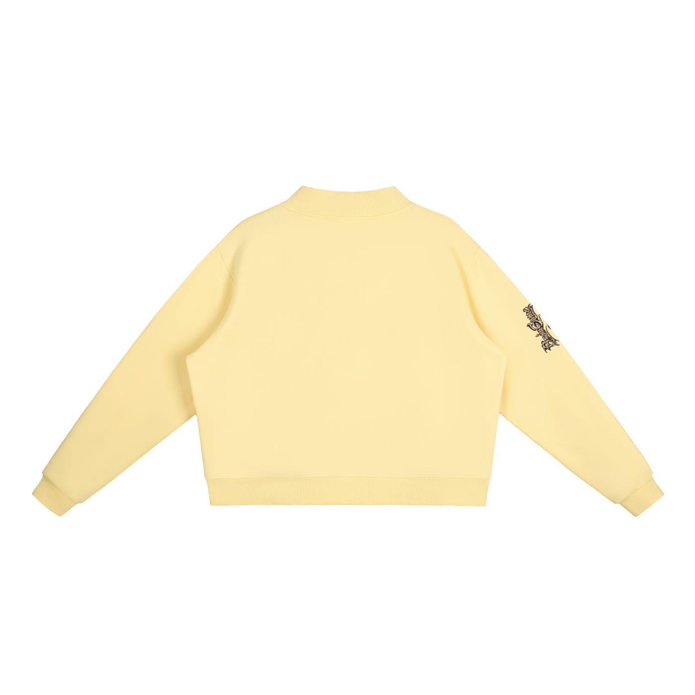 BG Essential “New Wave” Mock-Neck Crew