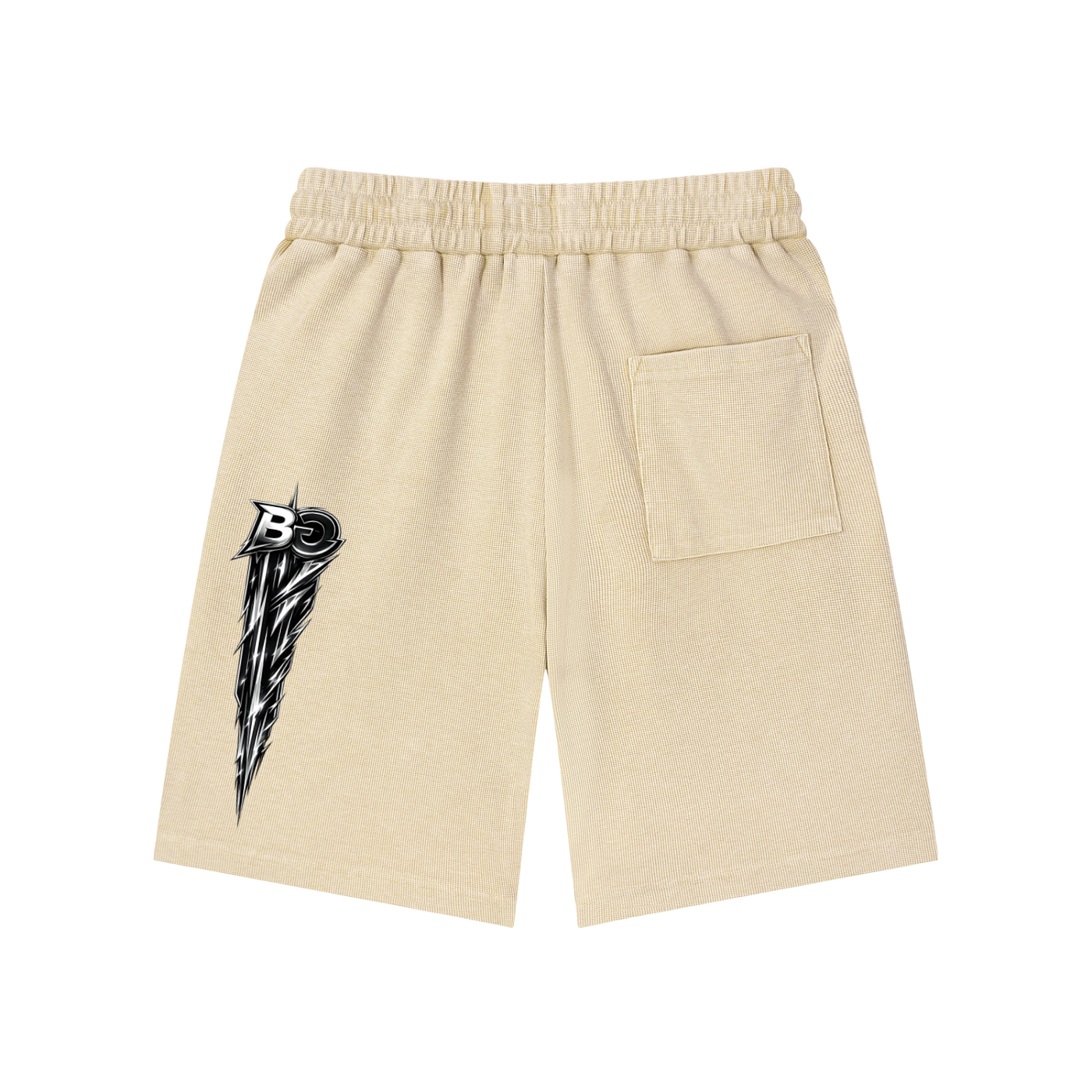 BG “On Ice” Waffle Knit Shorts
