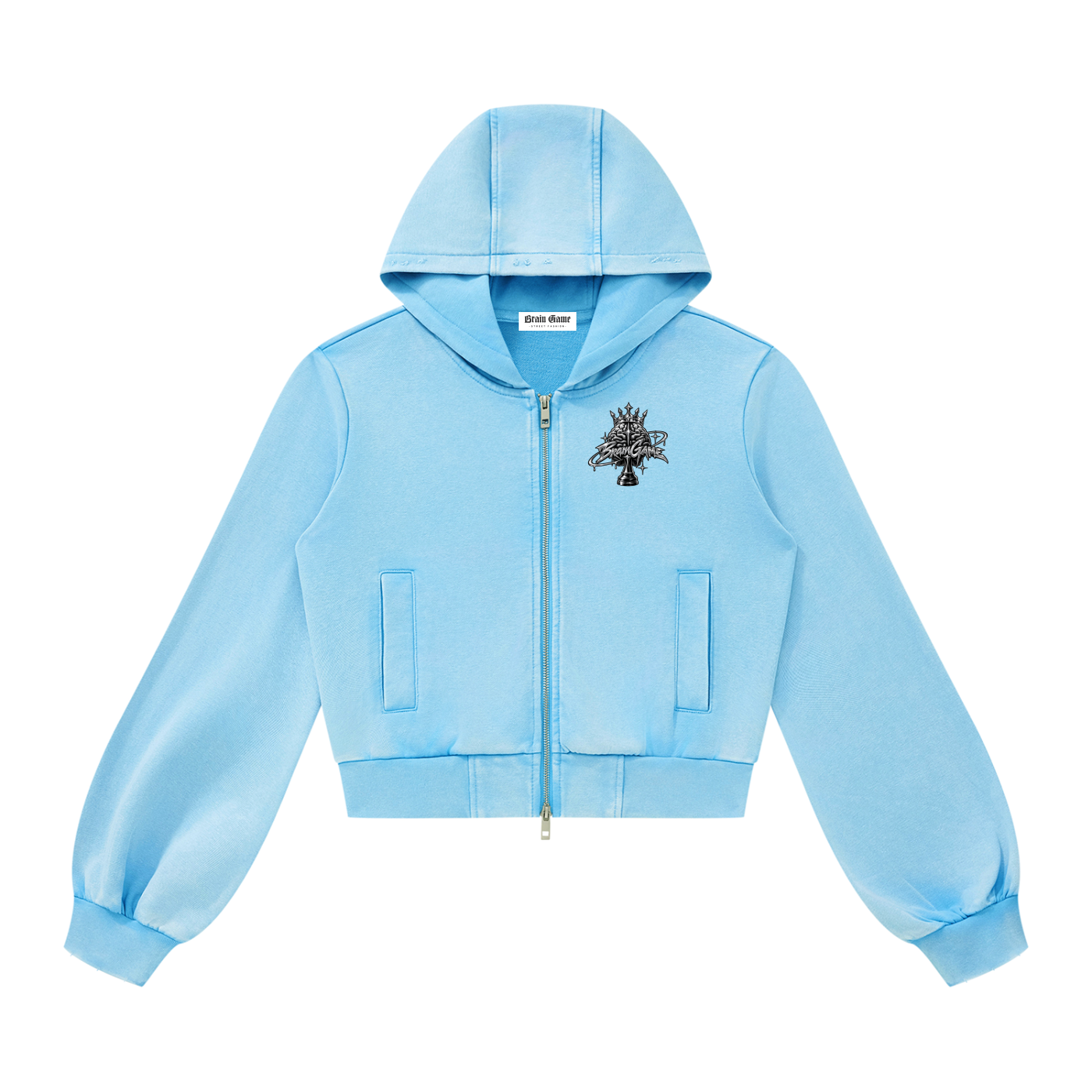 Women’s Vintage Wash Full Zip Hoodie