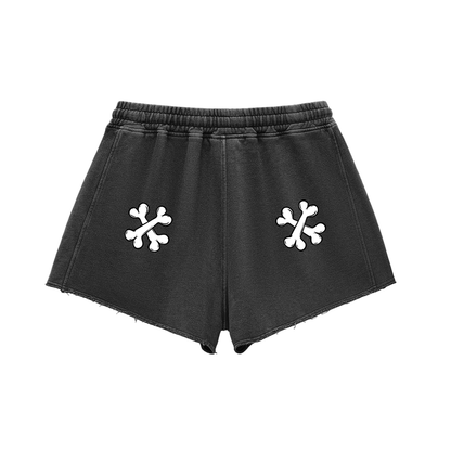 BG Women’s Raw Edge Drawstring Shorts