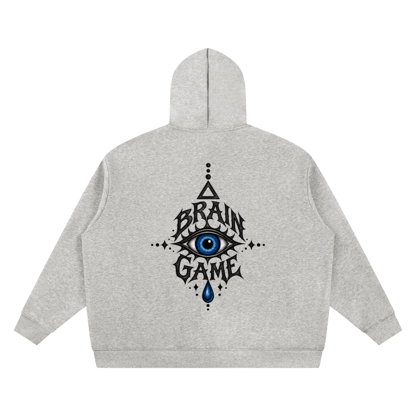 BG Unisex Oversized “Fat-Zip” Hoodie
