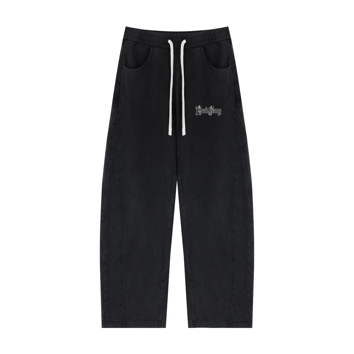 BG “Royalty” Unisex Mineral Wash Barrel Sweatpants