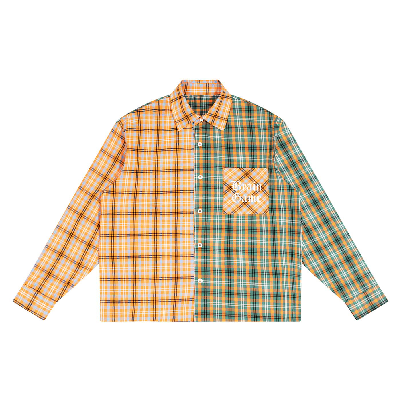 BG Oversized Plaid Shirt