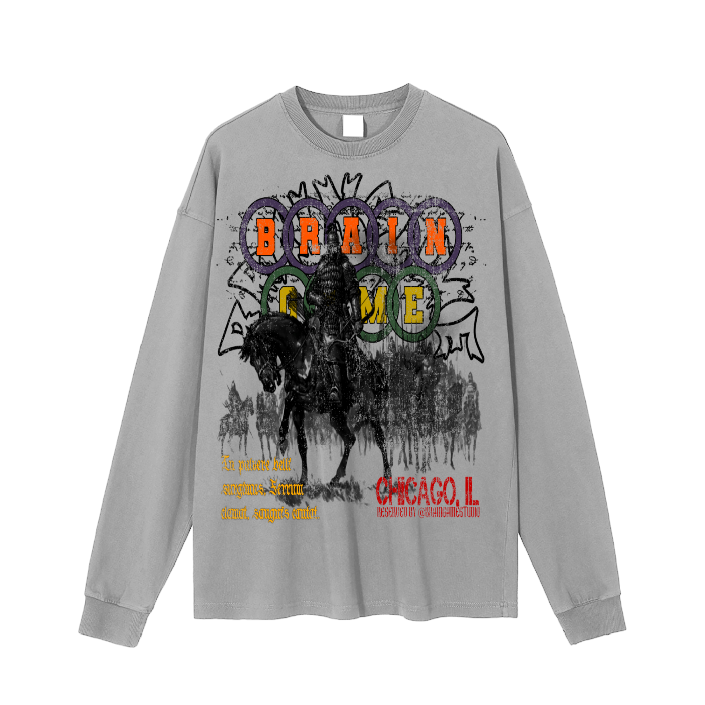 BG “Warrior” Vintage Washed  T-Shirt