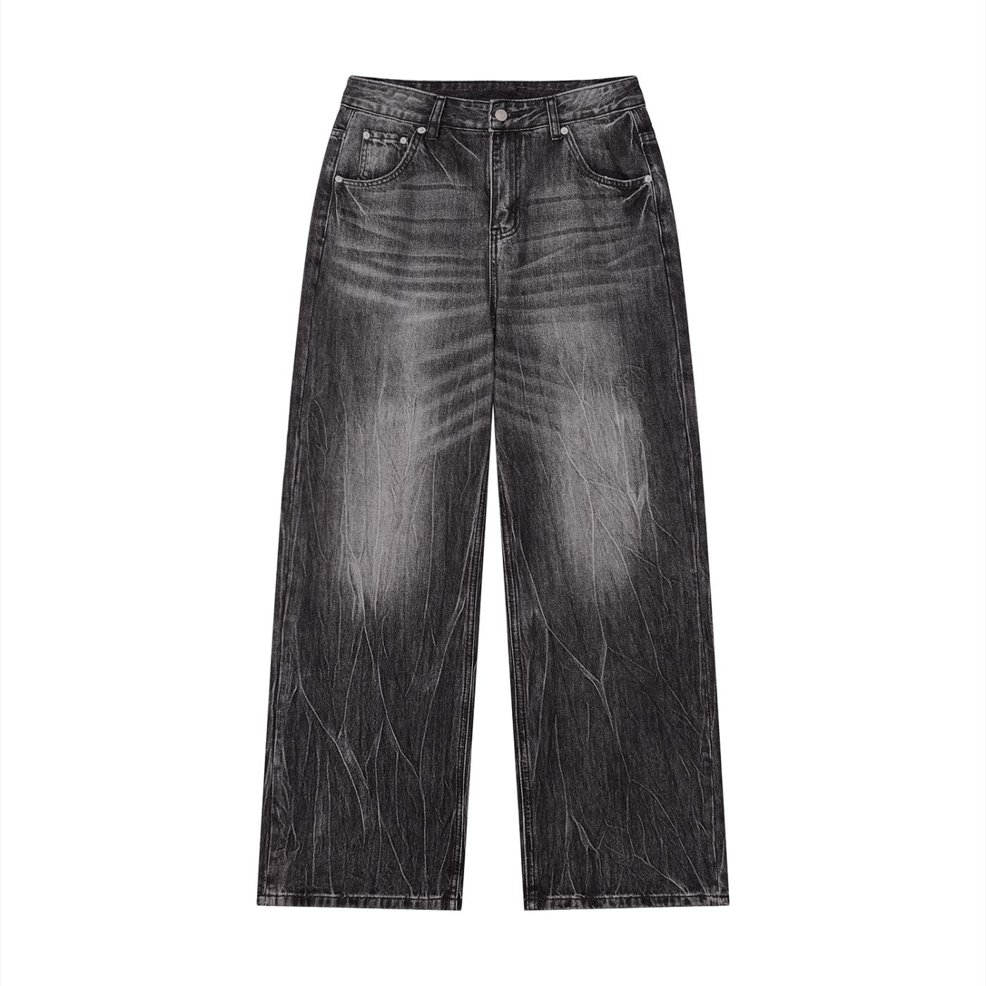 BG Men’s “Black” Wide Leg Jeans