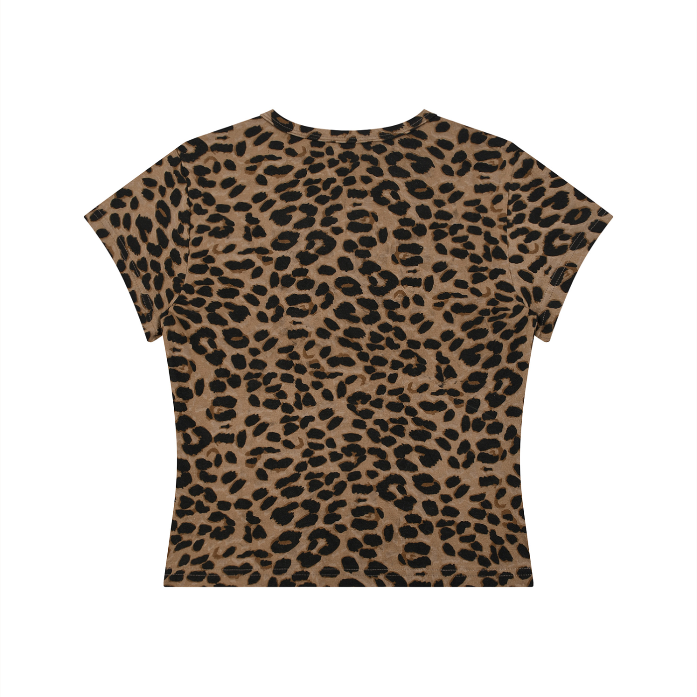 BG Women’s Leopard Crop T-Shirt