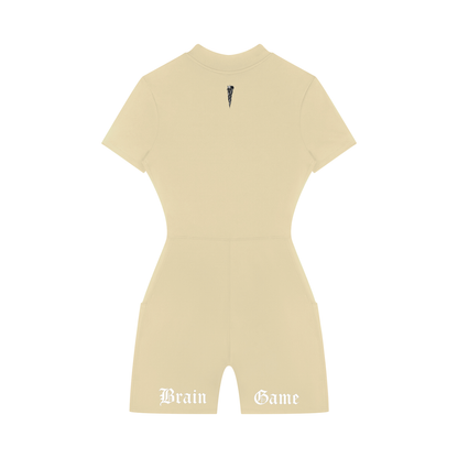 BG Women's Quarter-Zip Romper