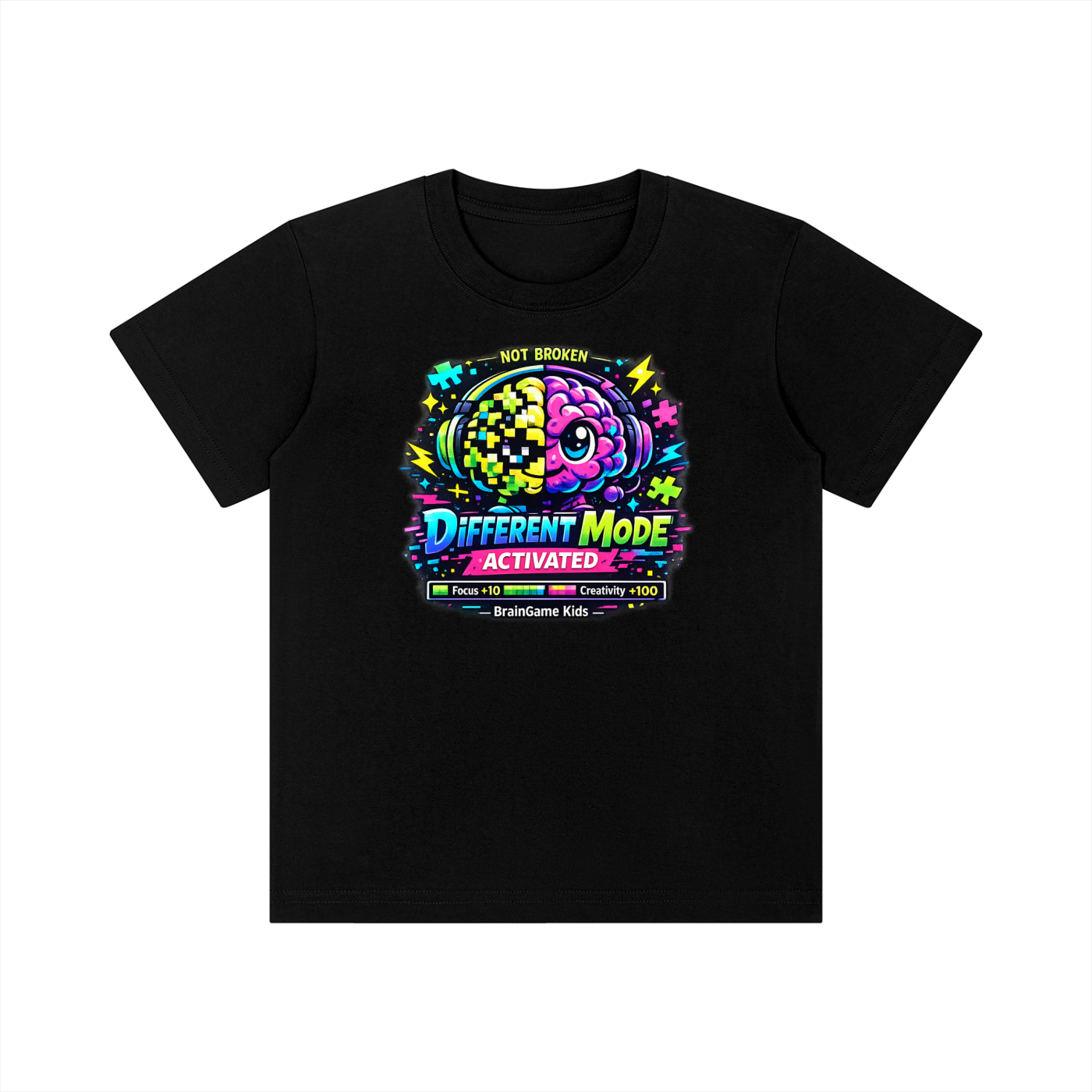 BG Kid's “Autism” Crewneck Short Sleeve T-Shirt