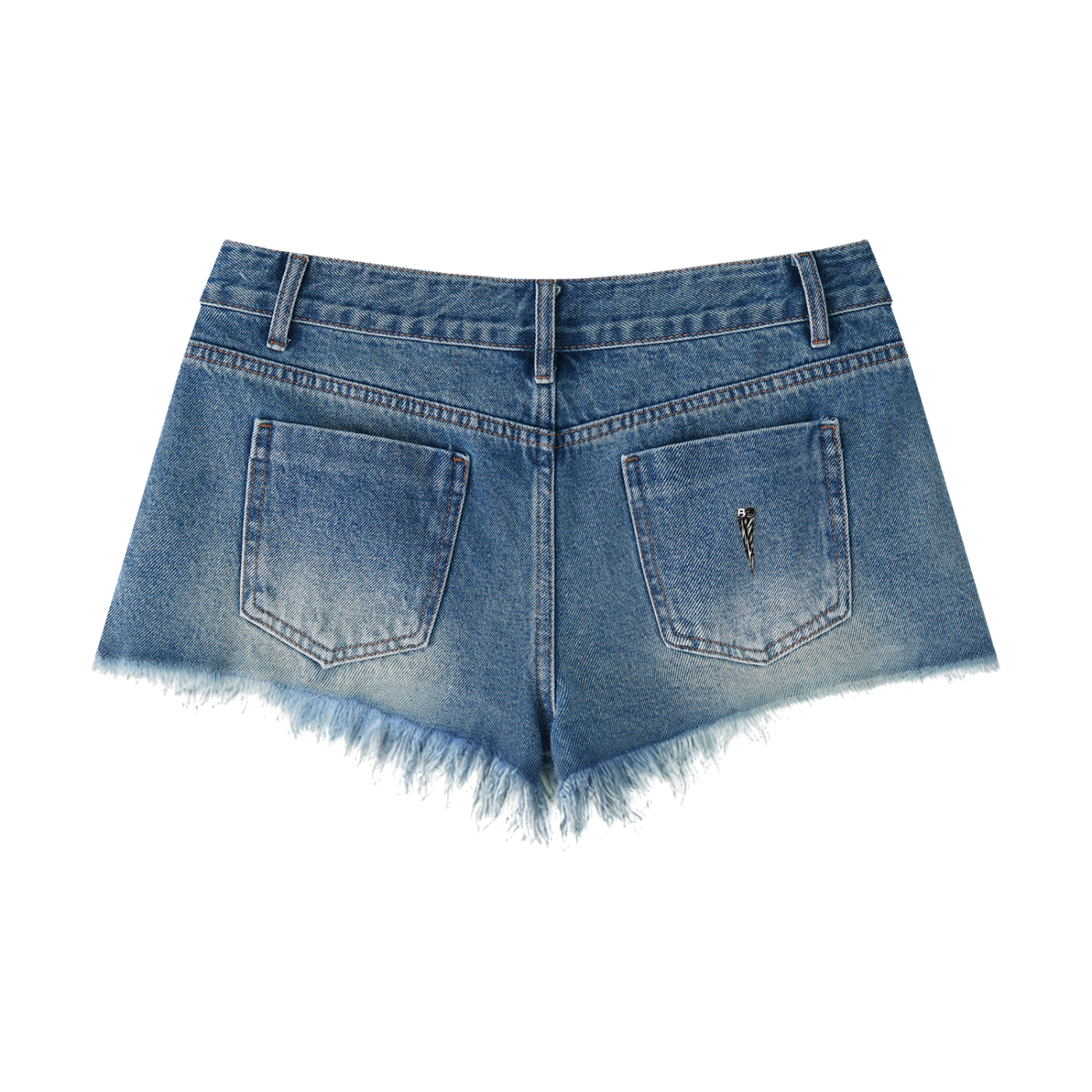 BG Women's Raw Hem Denim Shorts