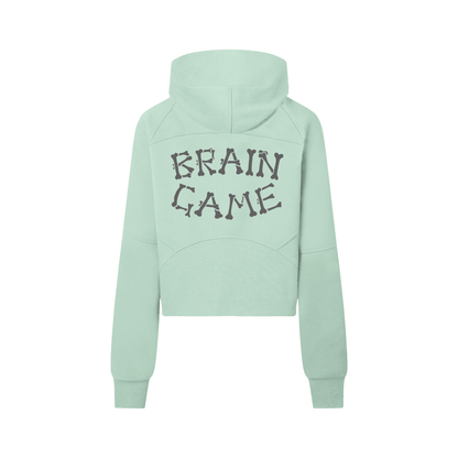 BG Women’s Cropped Half-Zip Hoodie