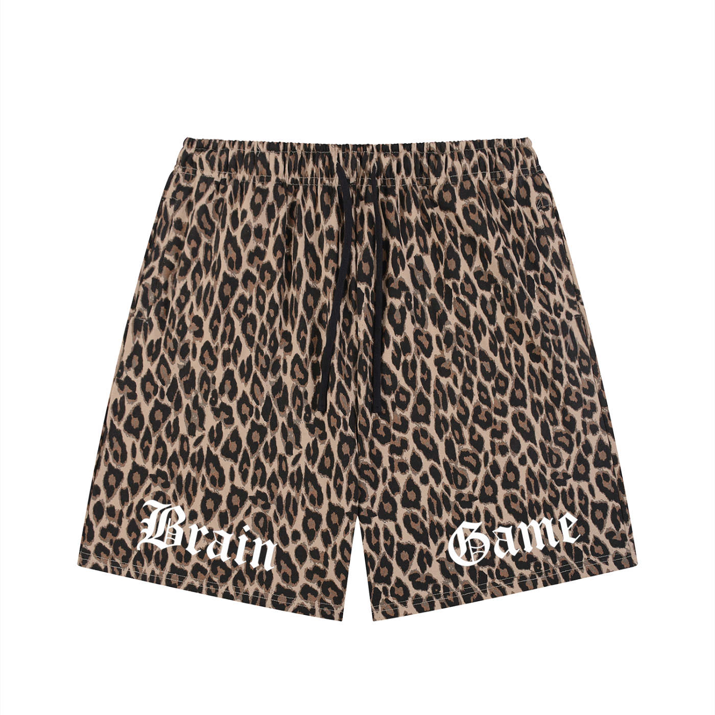 BG Unisex Leopard Shorts