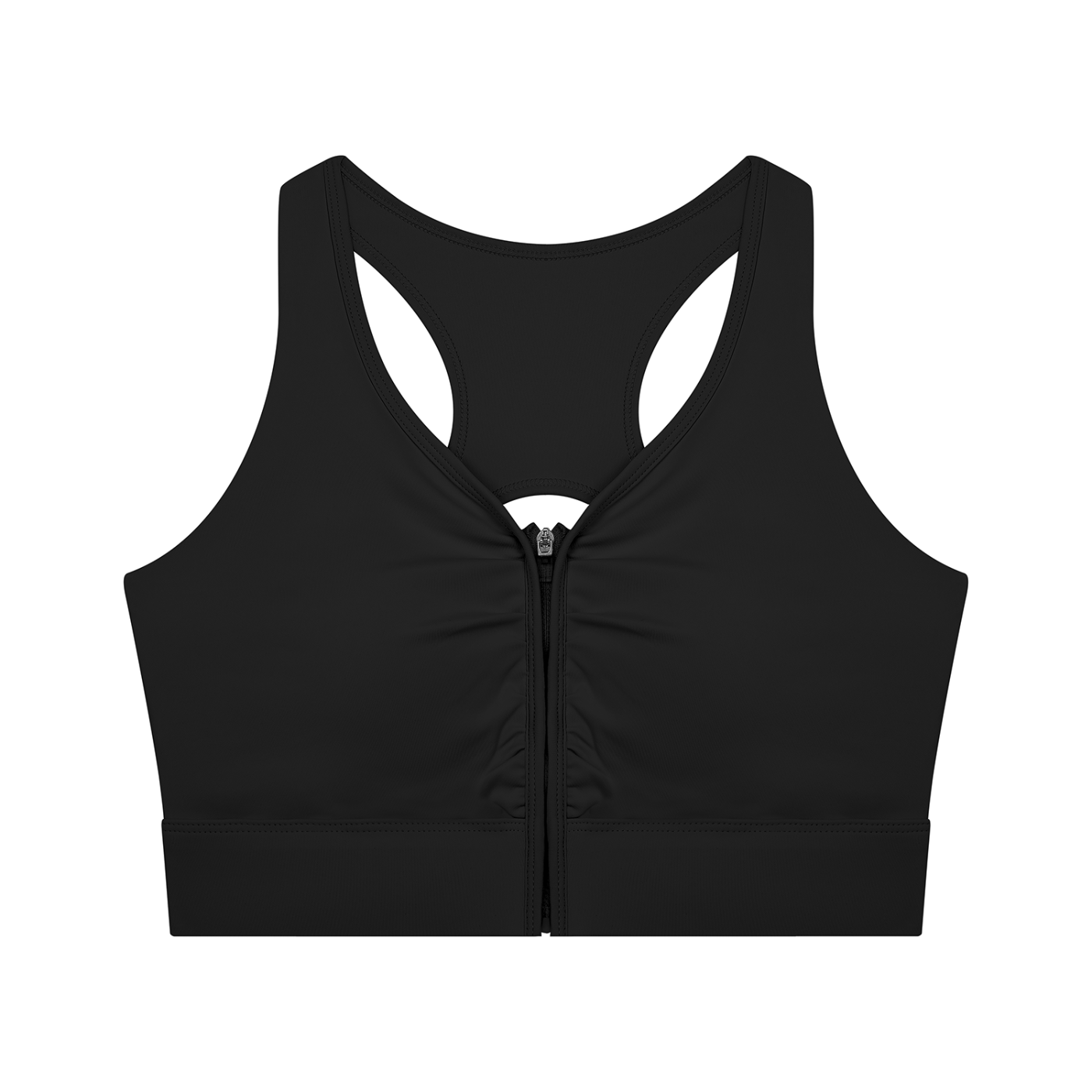 BG Women’s  “Zip” Yoga Sports Bra