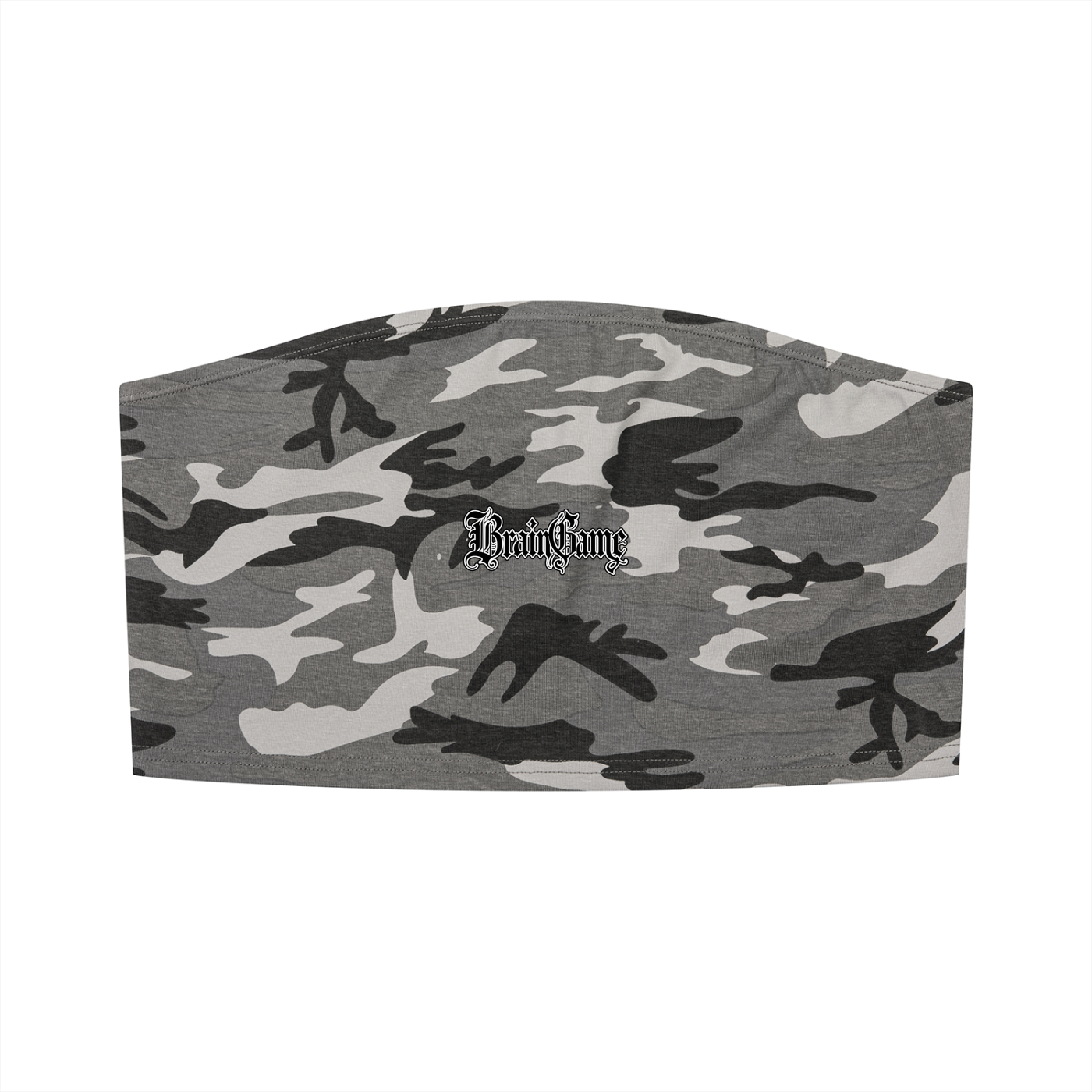BG Women’s “Royalty” Camo Cropped Tube Top