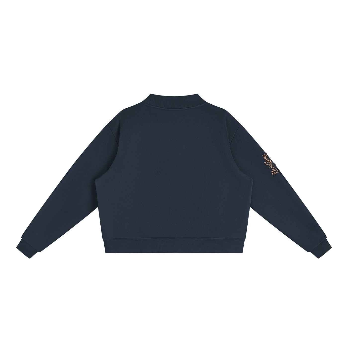 BG Essential “New Wave” Mock-Neck Crew