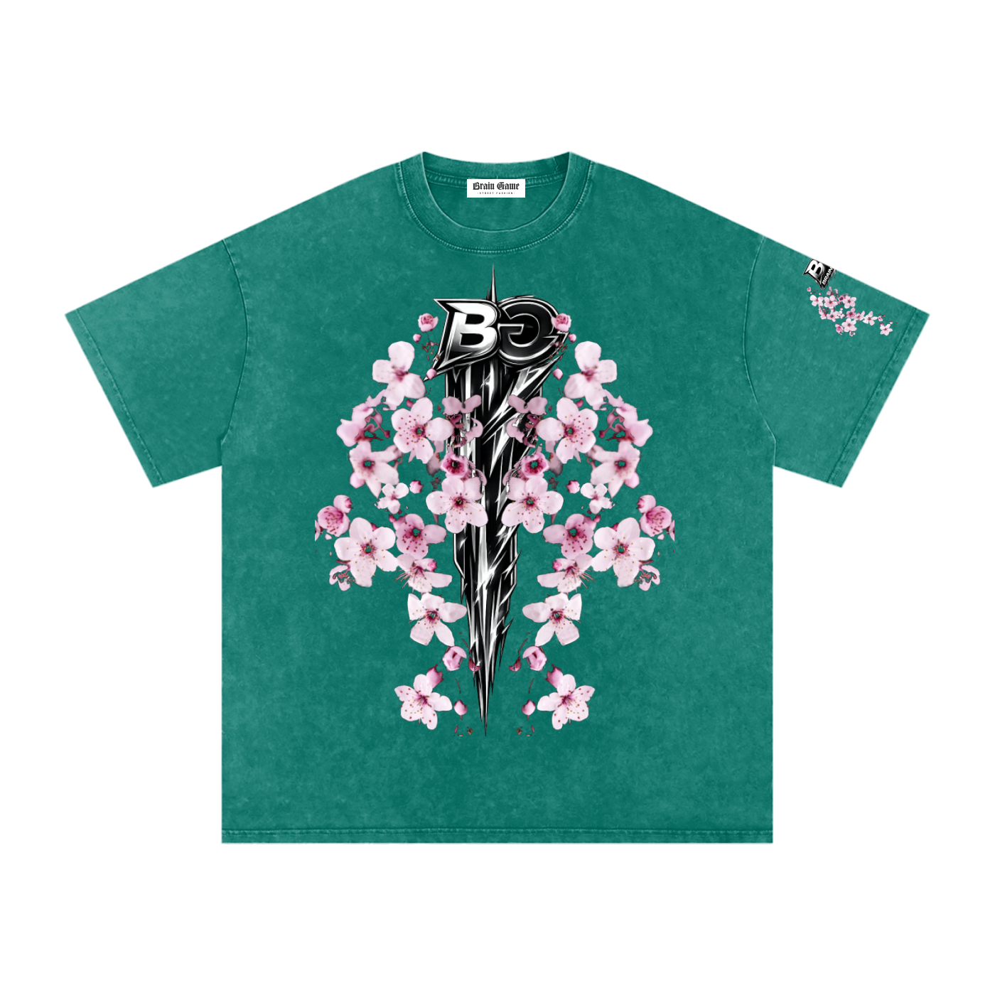 BG “Dagger Flower” Tee (Oversized)