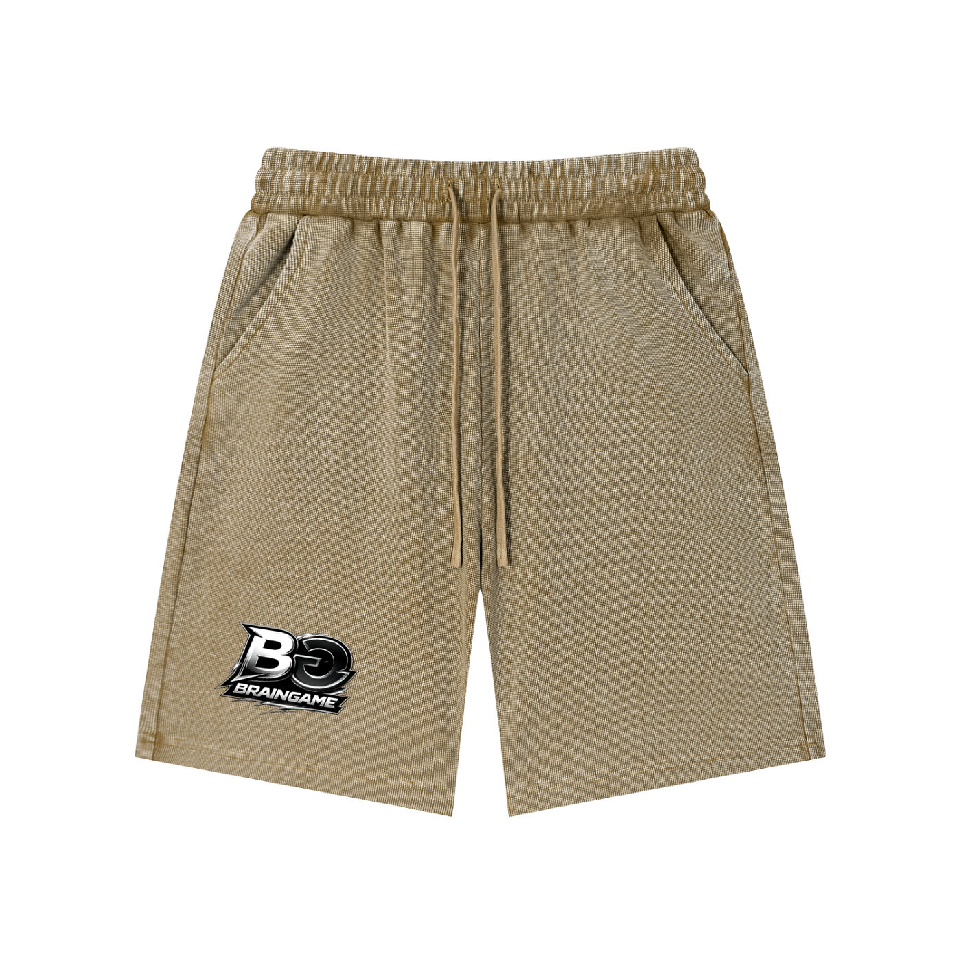 BG “On Ice” Waffle Knit Shorts