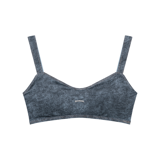 BG Women's “Faux” Denim Sports Bra