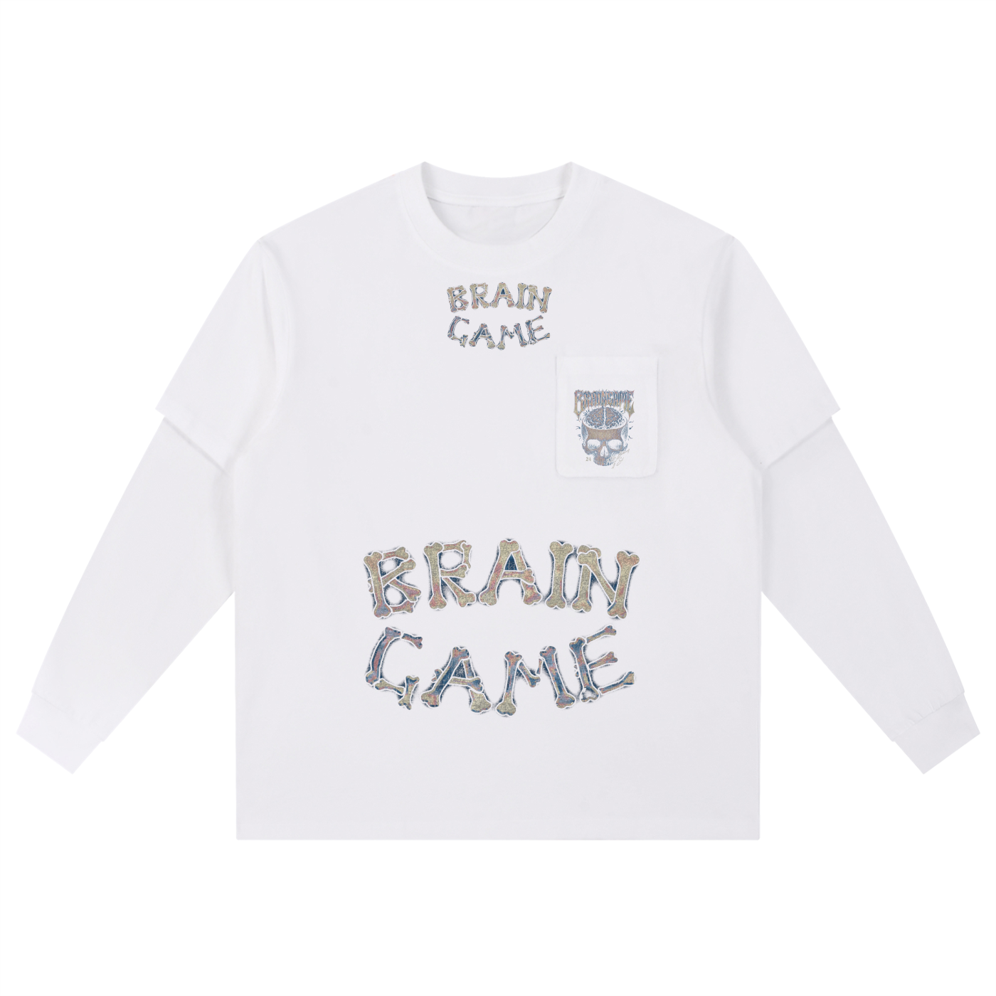 BG A “Dynasty” Double Sleeve Oversized Tee