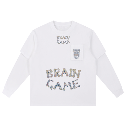 BG A “Dynasty” Double Sleeve Oversized Tee