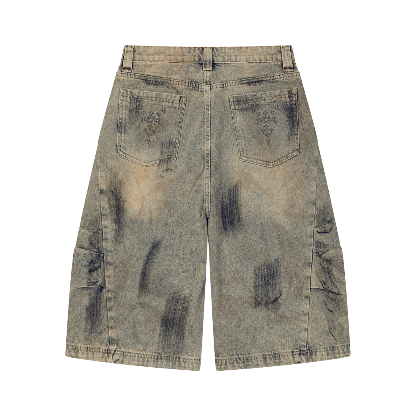 BG Men’s “Spotted” Denim Shorts