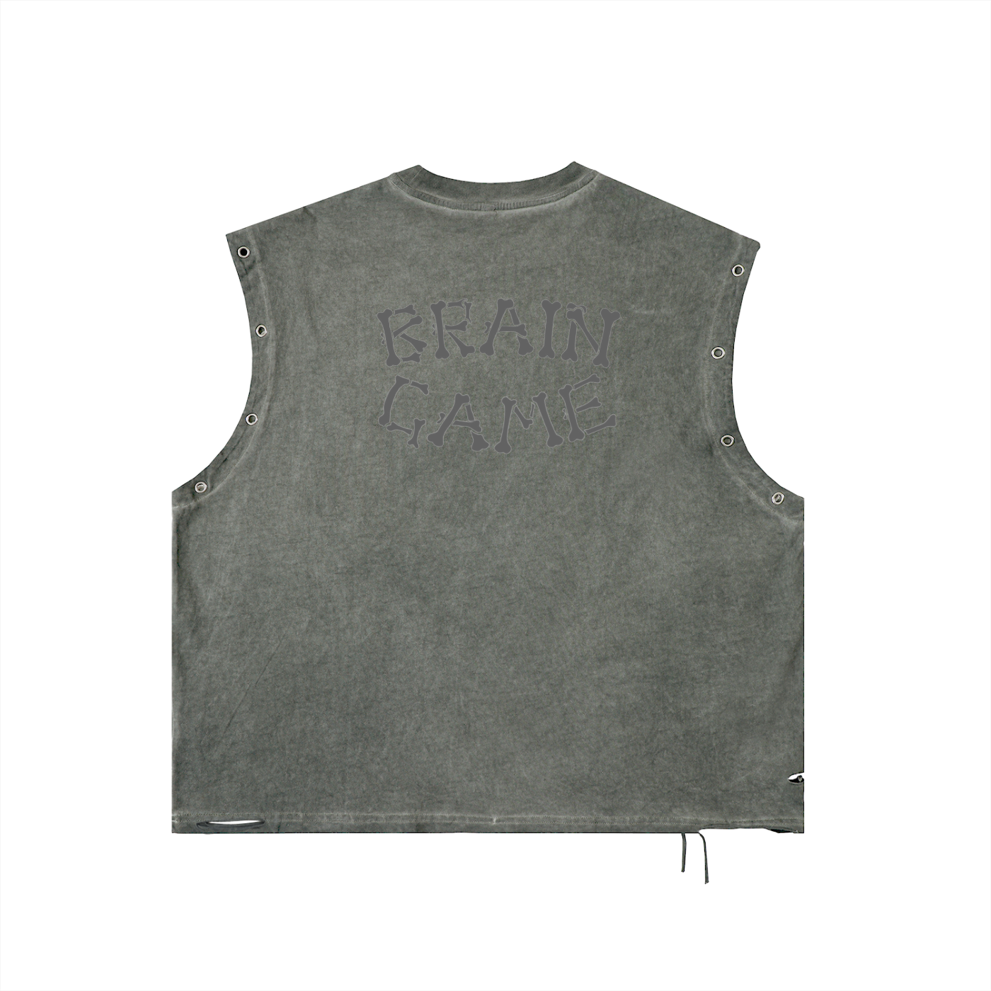 BG CA Eye Distressed Tank Top