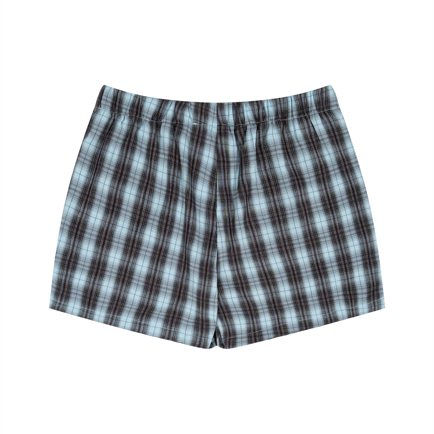 BG Unisex Plaid Shorts