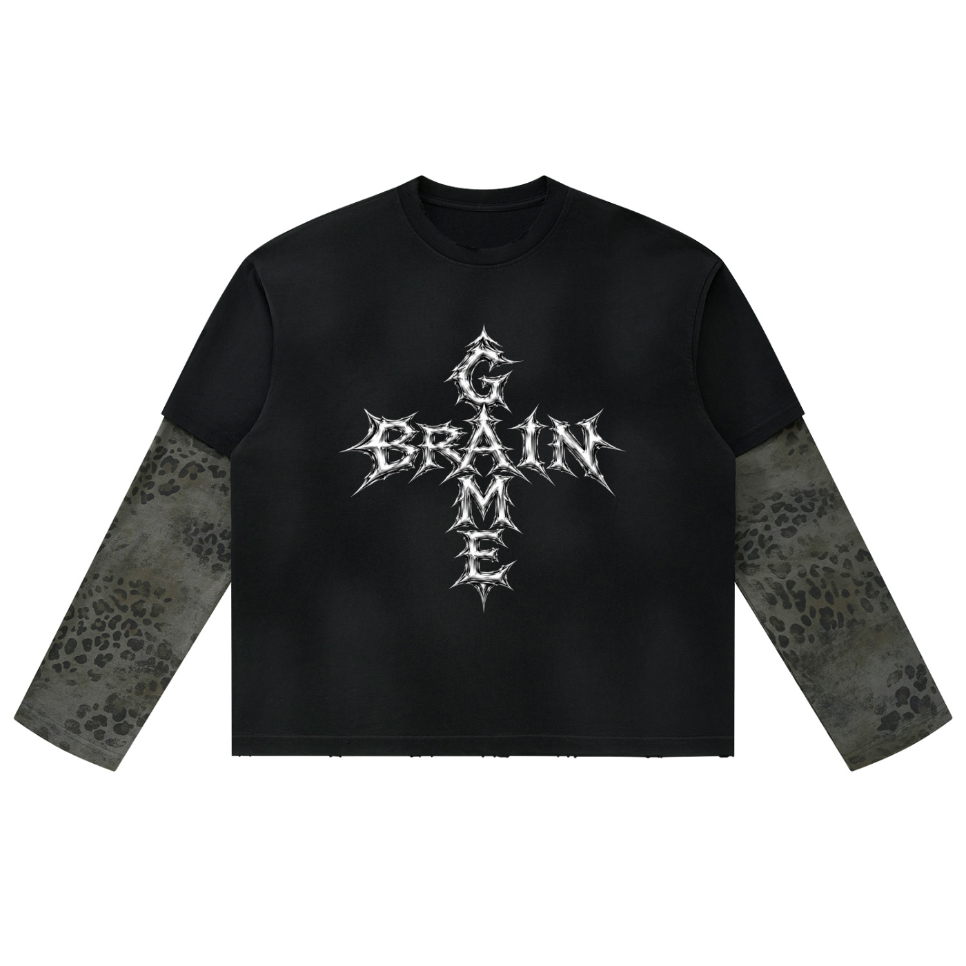 BG Unisex Leopard Layer T-Shirt