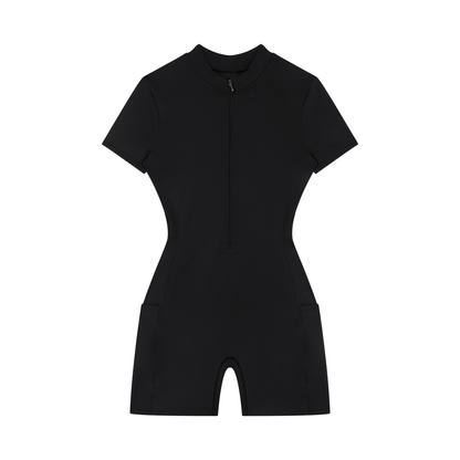 BG Women's Quarter-Zip Romper