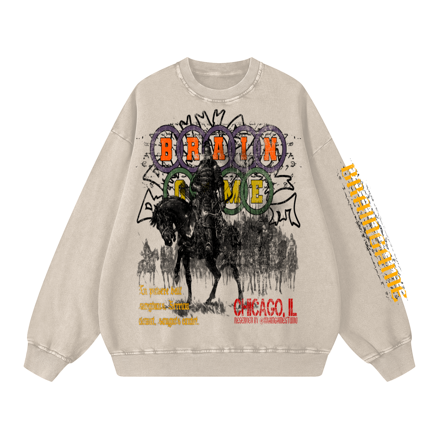 BG “Warrior” Oversized Sweatshirt