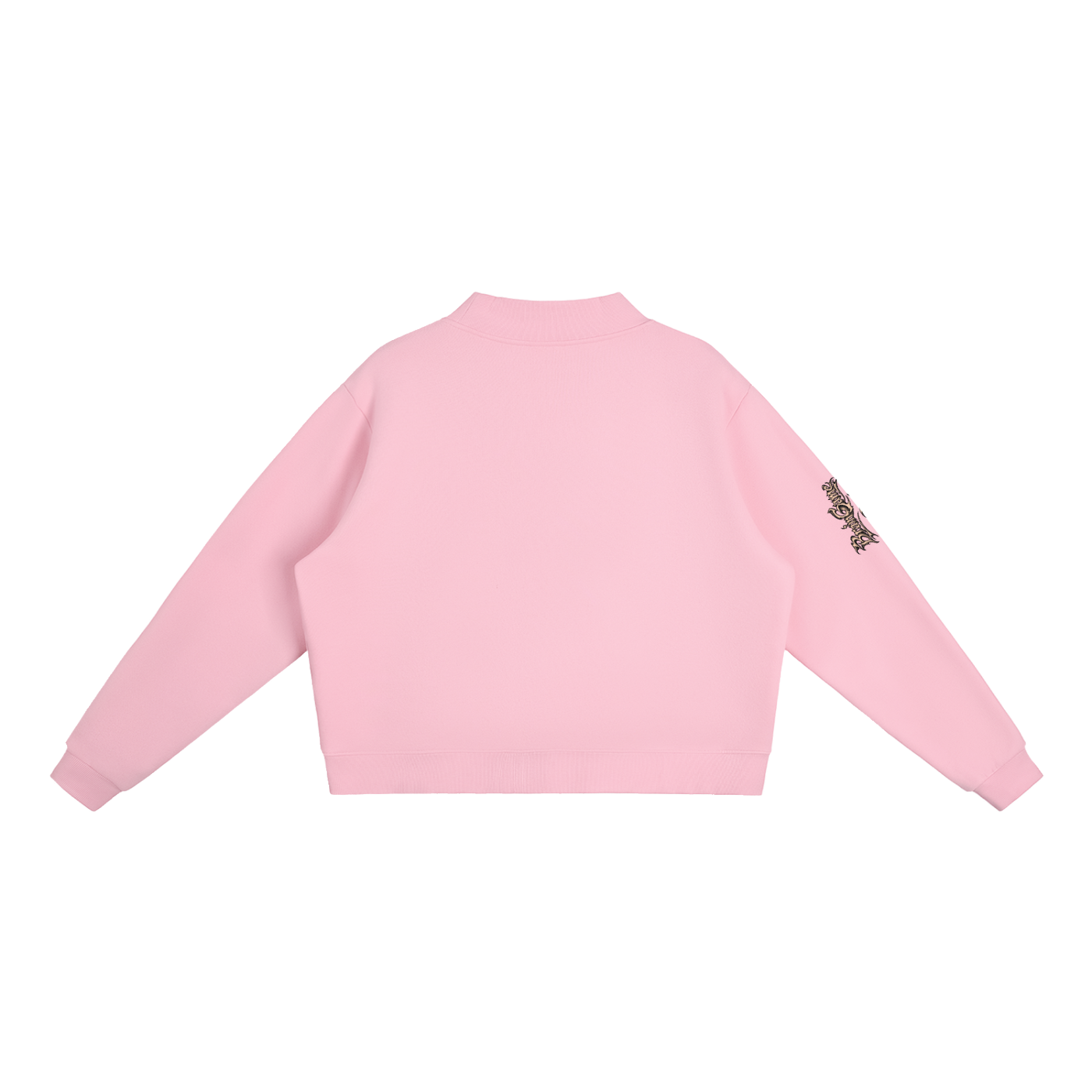 BG Essential “New Wave” Mock-Neck Crew