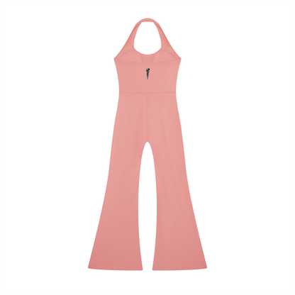 BG Women’s Halter Flared Jumpsuit
