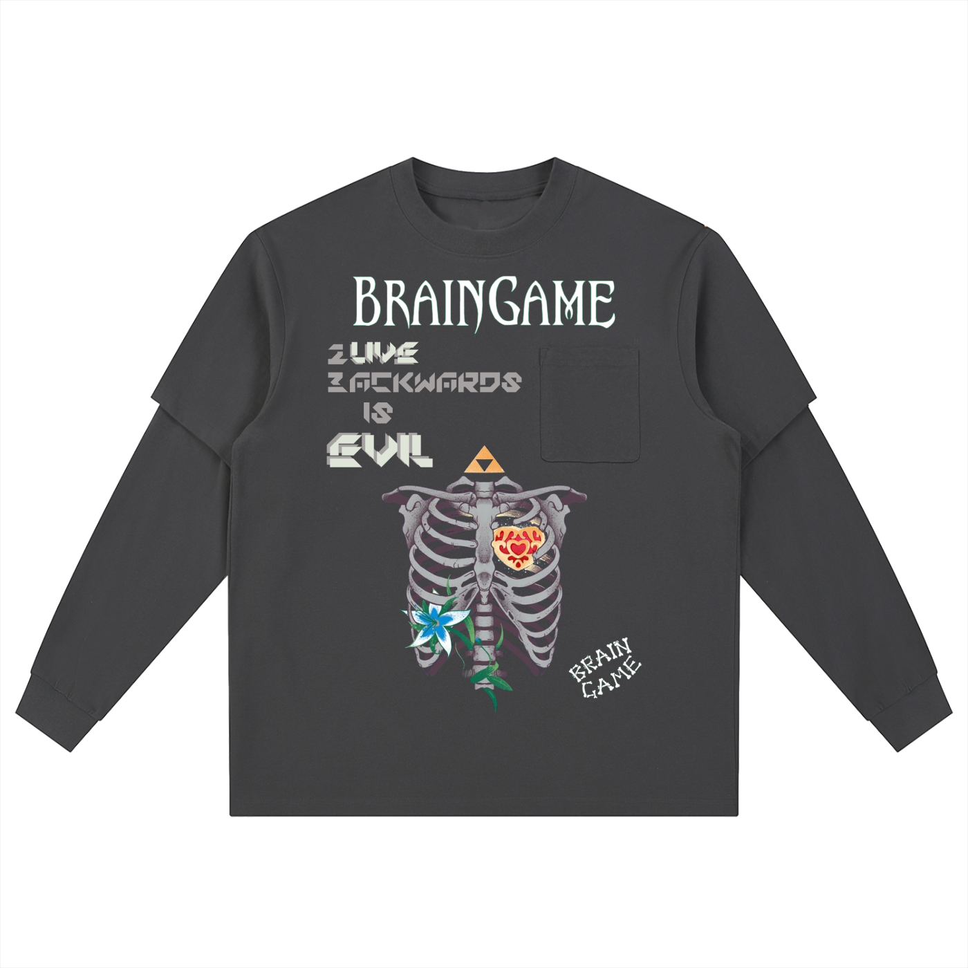 BG EAD Long Sleeve Oversized Tee