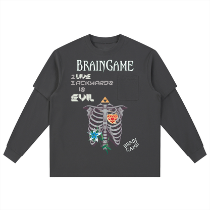BG EAD Long Sleeve Oversized Tee