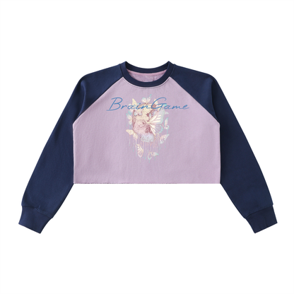 BG Women’s “Beautiful Mind” Crop Sweatshirt