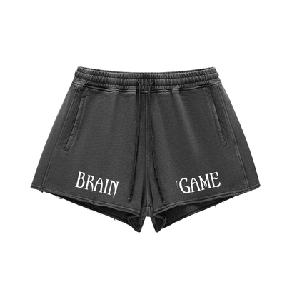 BG Women’s Raw Edge Drawstring Shorts