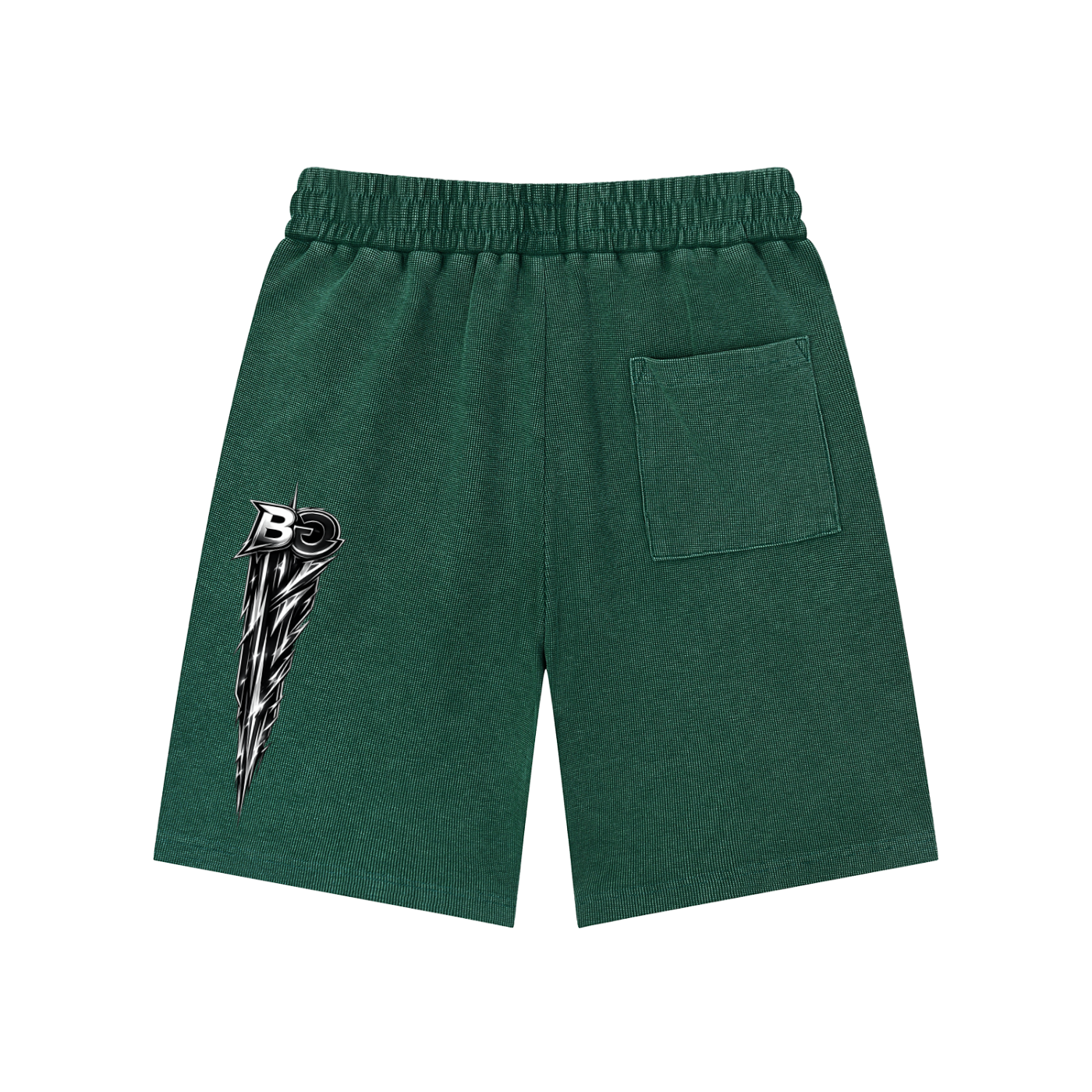 BG “On Ice” Waffle Knit Shorts