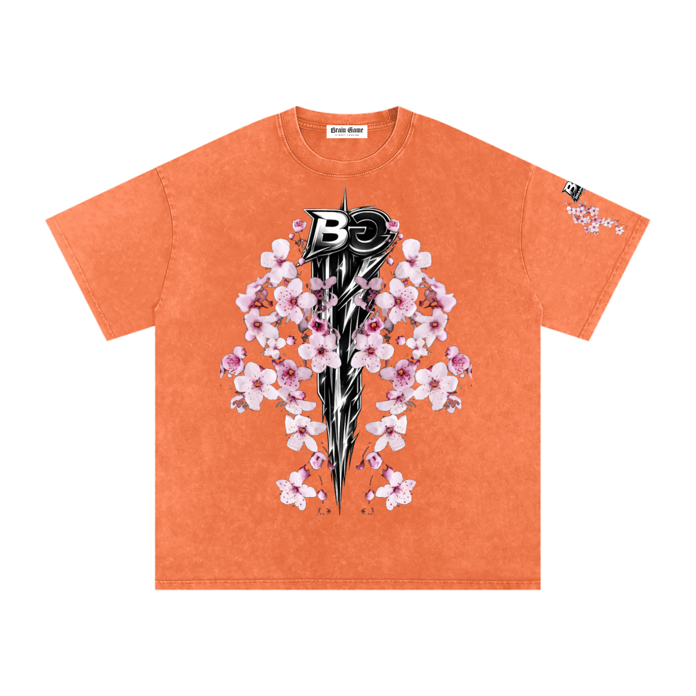 BG “Dagger Flower” Tee (Oversized)