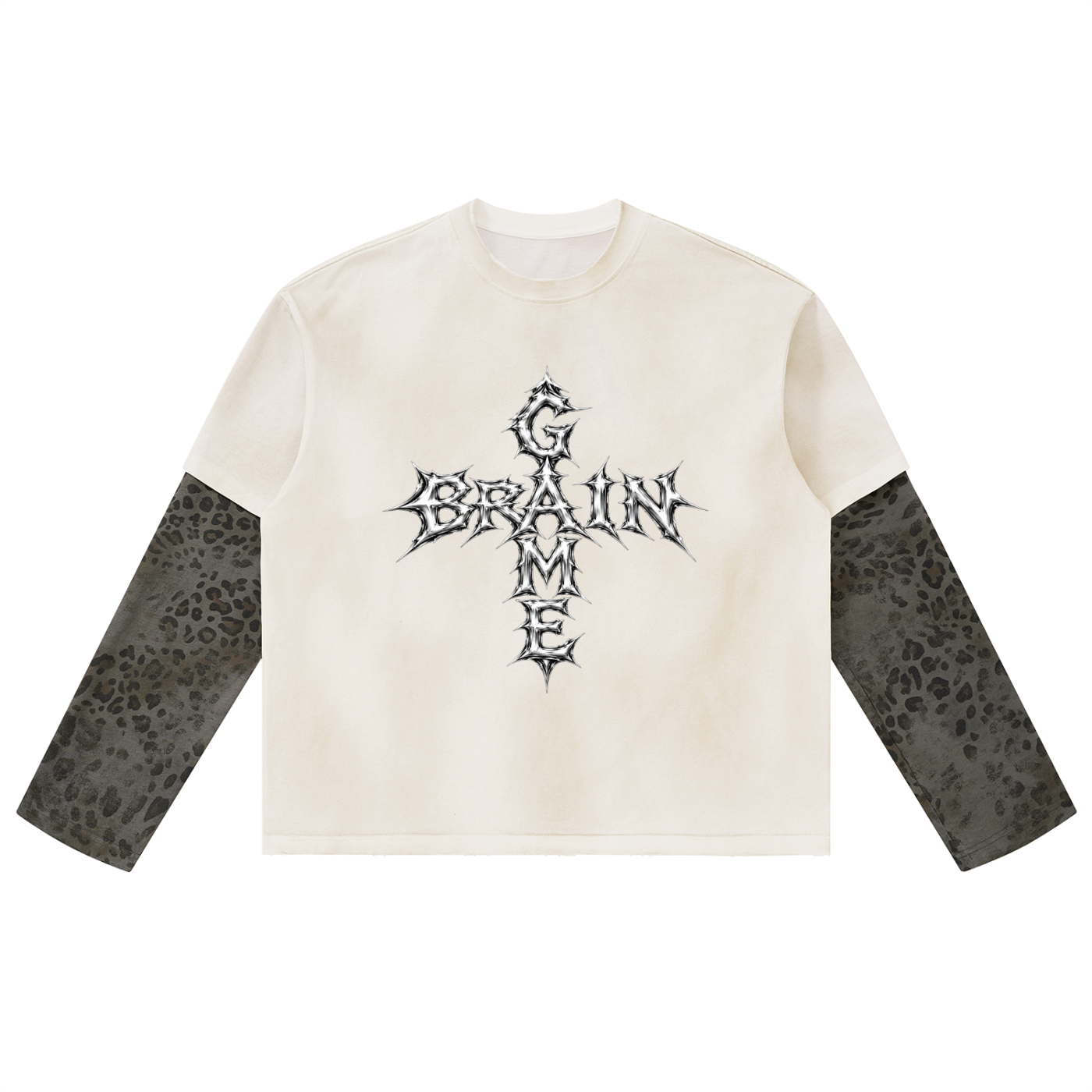 BG Unisex Leopard Layer T-Shirt