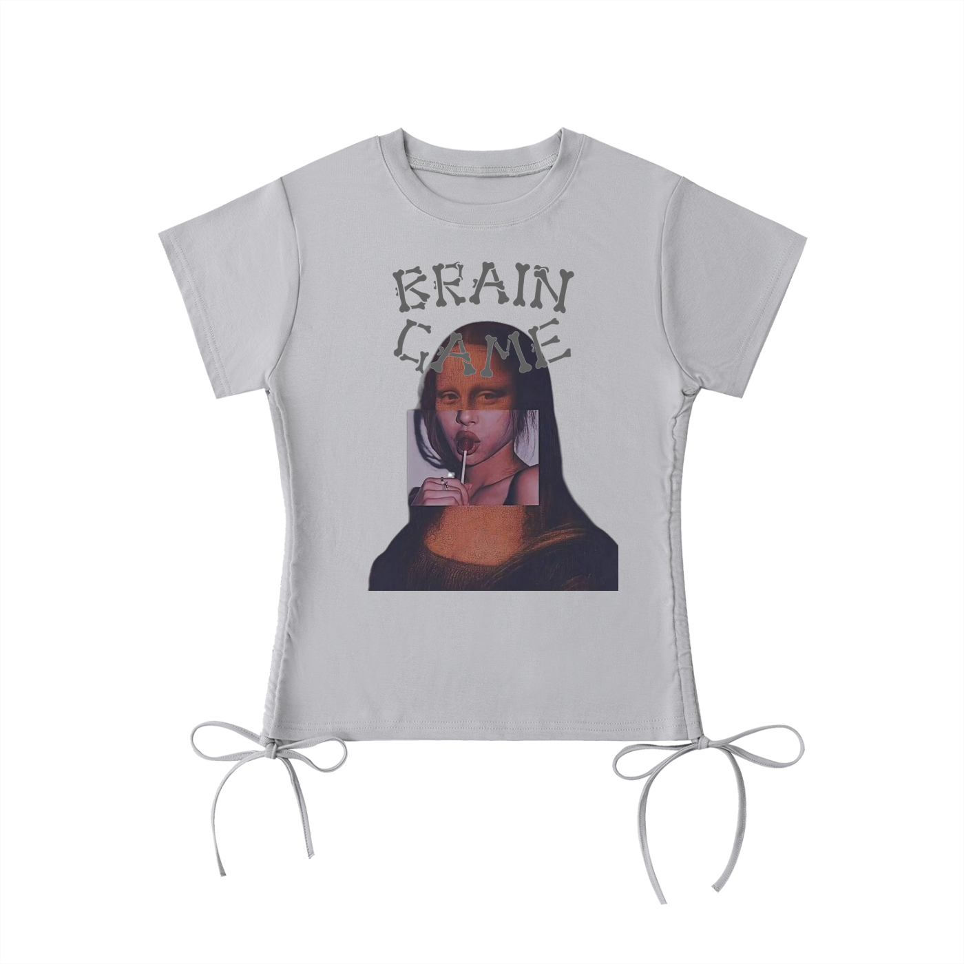 BG “MonaLisa” Womens Essential Drawstring T-Shirt