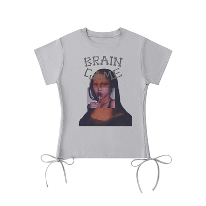 BG “MonaLisa” Womens Essential Drawstring T-Shirt