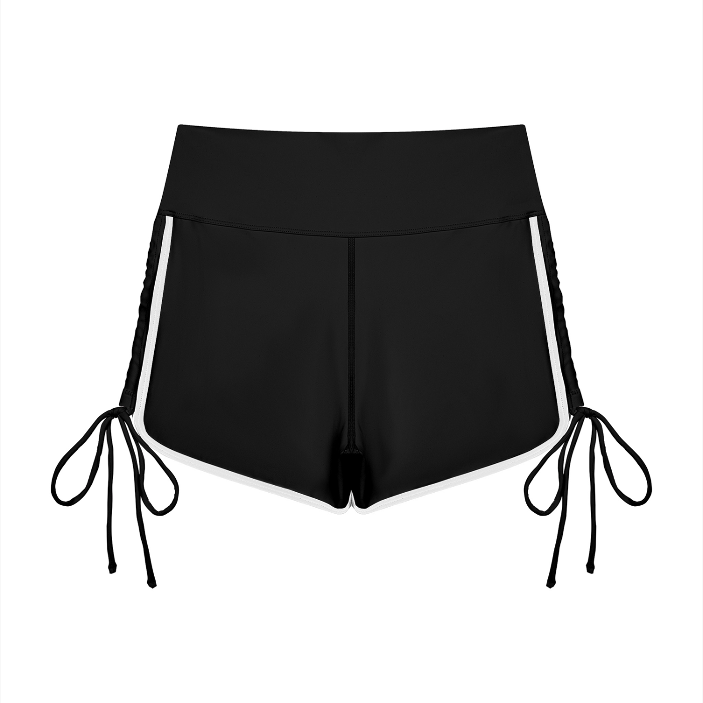 BG Women’s “Royalty” Stringy High Waisted Yoga Shorts