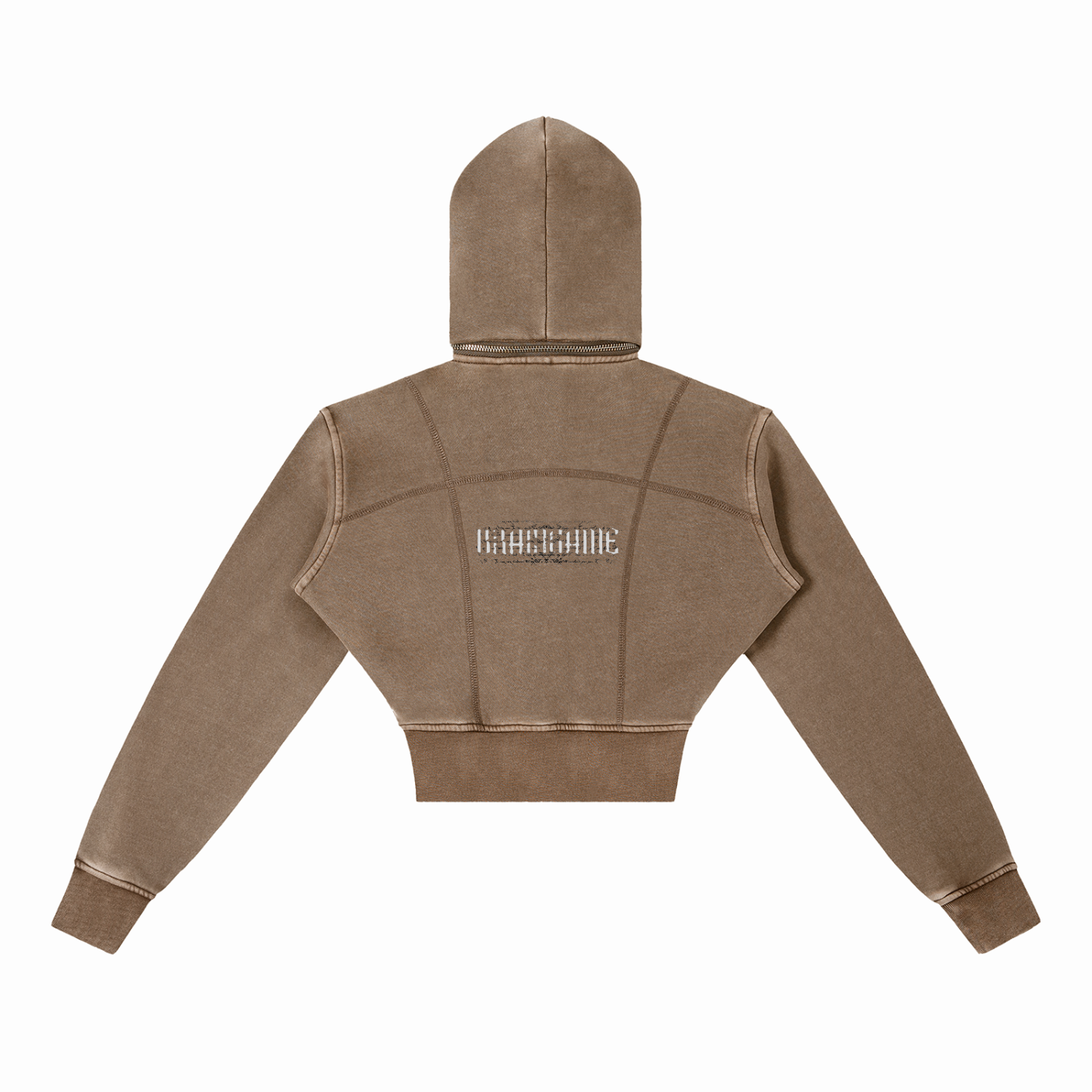 BG Women’s “Sexy Love” Vintage Cropped Hoodie