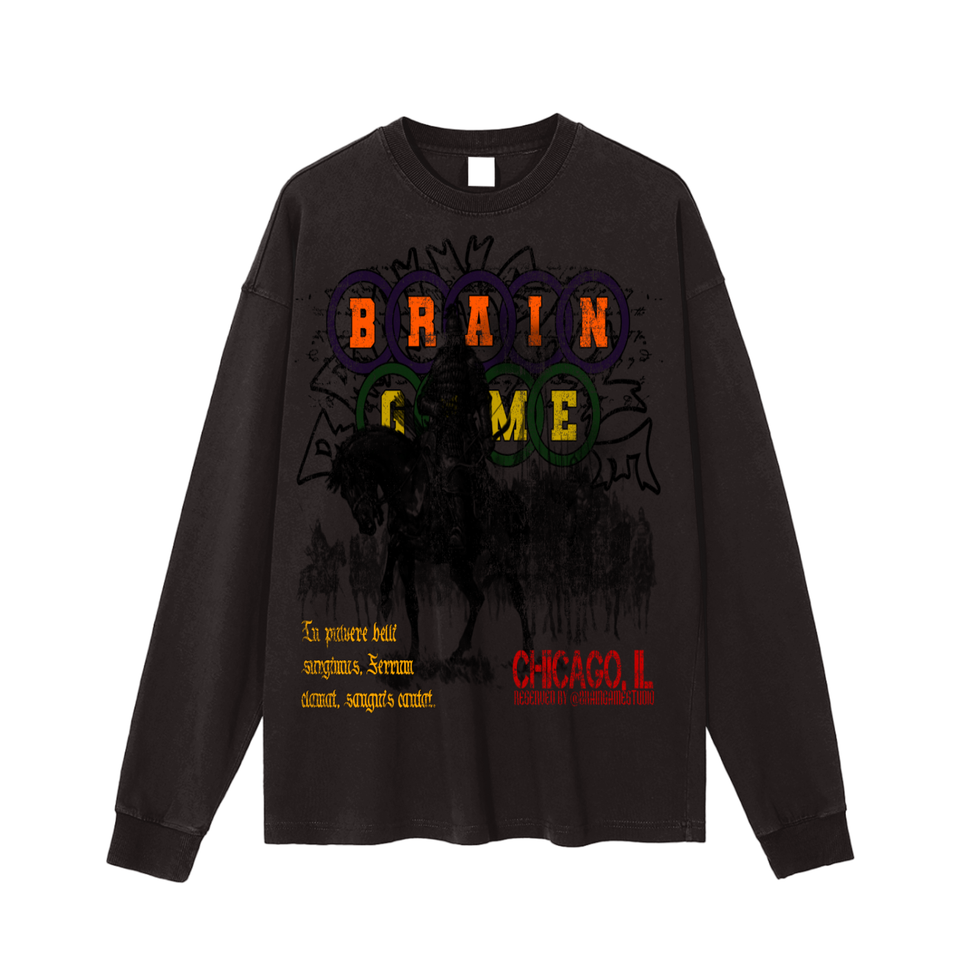 BG “Warrior” Vintage Washed  T-Shirt